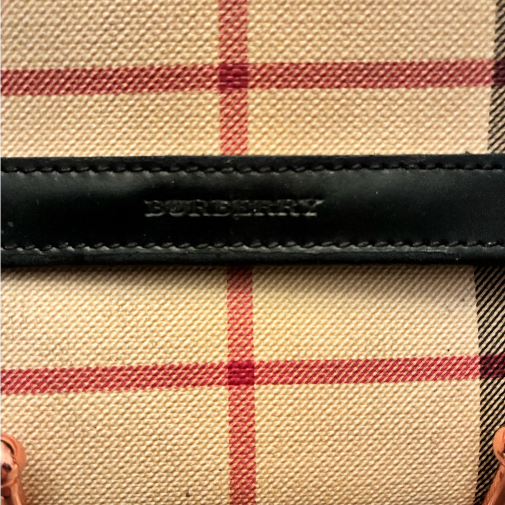 Classic Vintage Burberry Plaid - Black Trim Wallet w Coin Slot - Picture 3 of 15